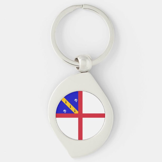 Herm Flag Keychain (Front)