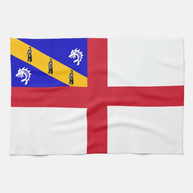 Herm Flag Kitchen Towel (Horizontal)