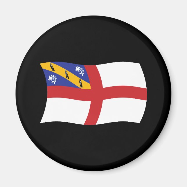 Herm Flag Magnet (Front)