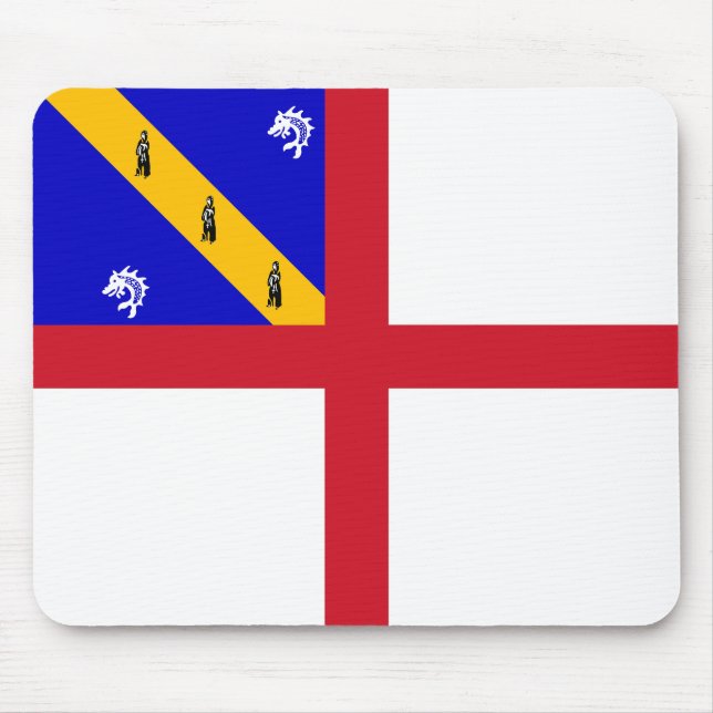 Herm Flag Mouse Pad (Front)