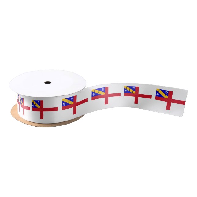 Herm Flag Satin Ribbon (Spool)