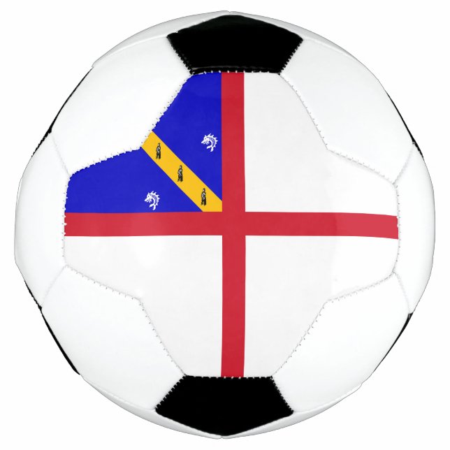 Herm Flag Soccer Ball (Front)