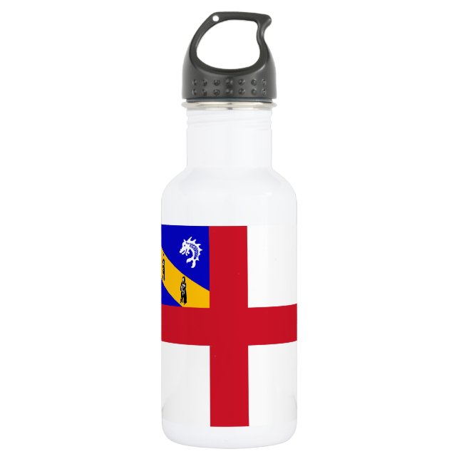 Herm Flag Stainless Steel Water Bottle (Front)