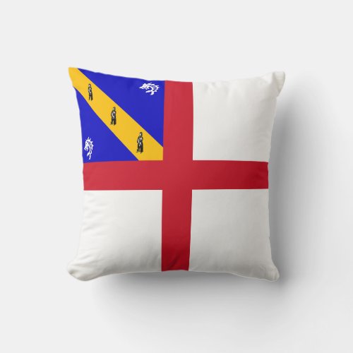 Herm Flag Throw Pillow