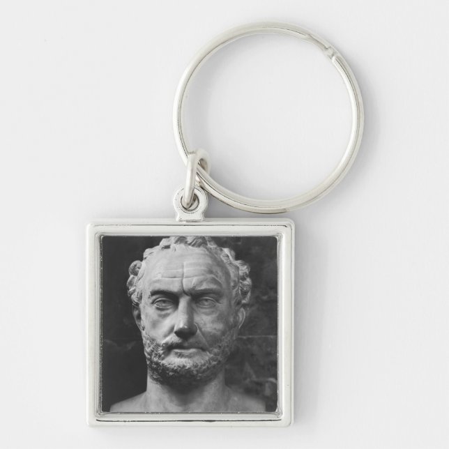 Herm of a man, said to be Thucydides Keychain (Front)