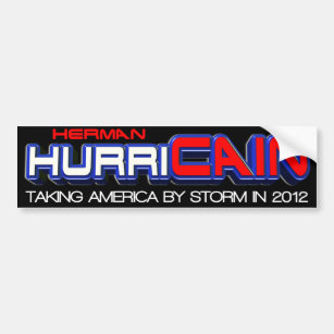 Herman Cain 2012 Bumper Sticker