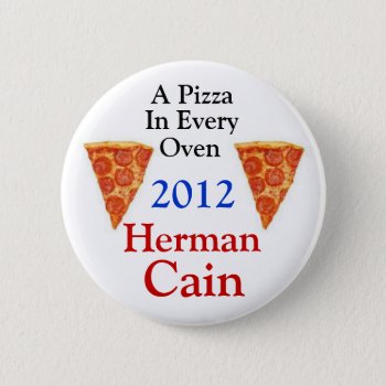 Herman Cain 2012 Button by hueylong at Zazzle