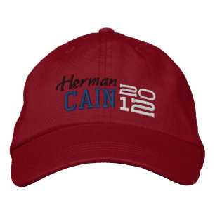Herman Cain Twenty Twelve 2012 Embroidered Baseball Hat