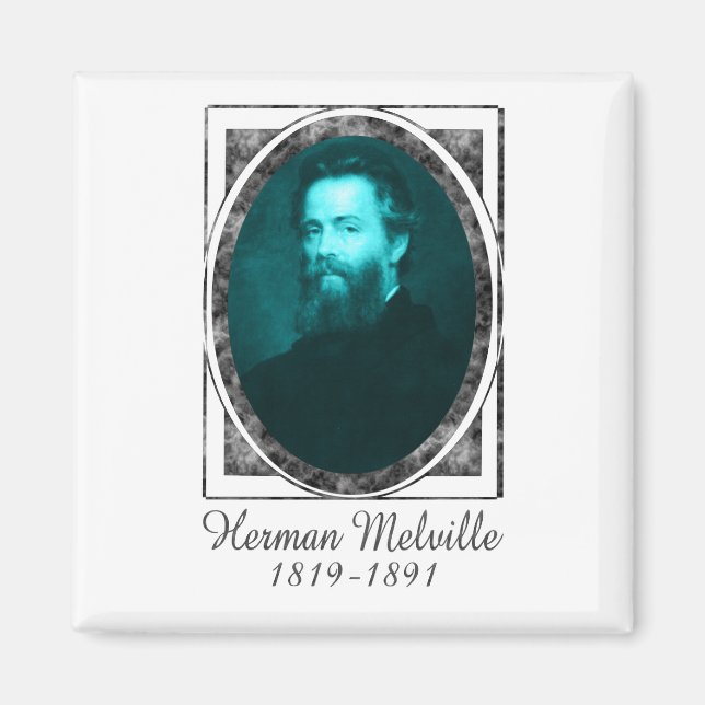 Herman Melville Magnet (Front)