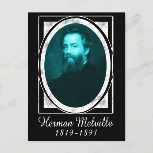 Herman Melville Postcard