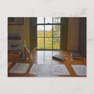 Herman Melville's Window, Massachusetts Postcard