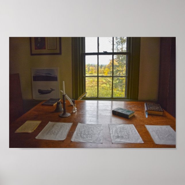 Herman Melville's Window, Massachusetts Poster (Front)