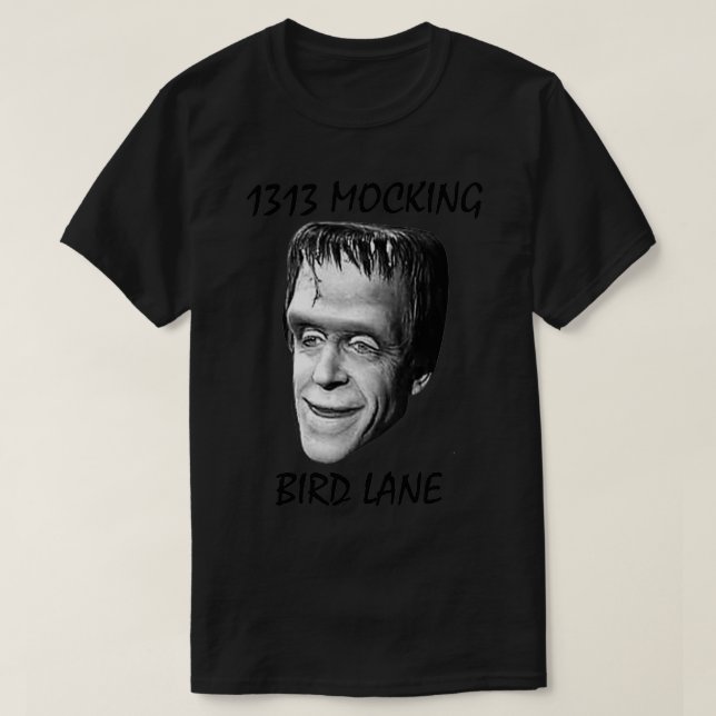 Herman Munster T-Shirt (Design Front)