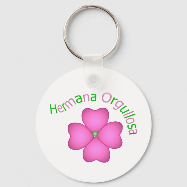 Hermana Orgullosa Keychain (Front)