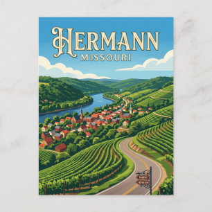 Hermann Missouri Postcard