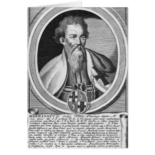 Hermann of Salza Cards (Front)