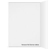 Hermann the German Statue Cards (Inside (Left))