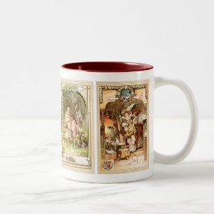 Hermann Vogel - Fairy Tales Two-Tone Coffee Mug