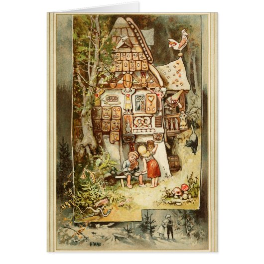 Hermann Vogel - Hansel and Grethel Cards (Front)