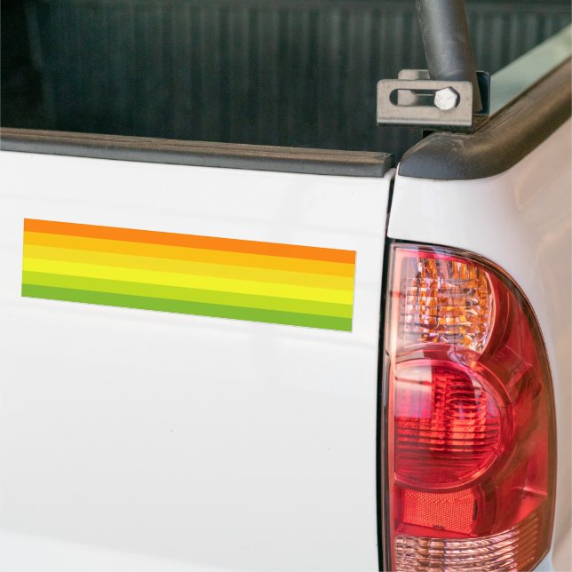 Hermaphrodite Pride Bumper Sticker (On Truck)