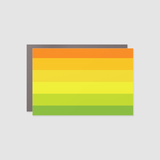 Hermaphrodite Pride Car Magnet (Front)