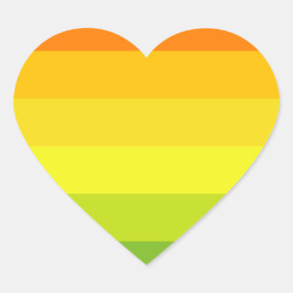 Hermaphrodite Pride Heart Sticker