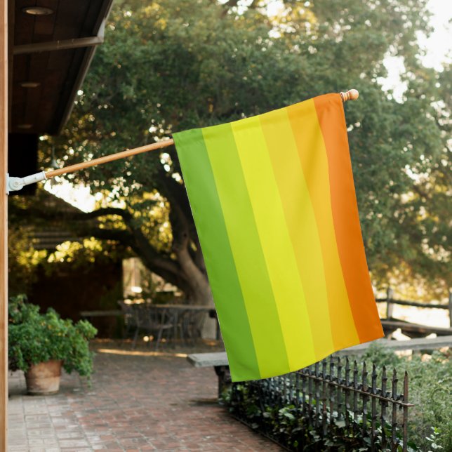 Hermaphrodite Pride House Flag (In SItu)