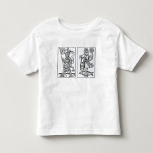 Hermensul or Irmensul (left) and Crodon (right) id Toddler T-shirt