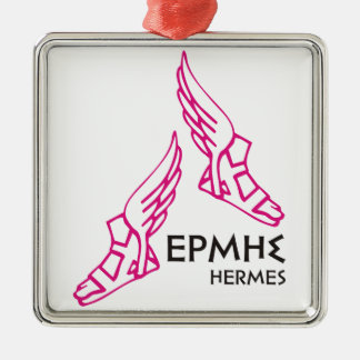 Hermes / Ermis - One of the 12 Greek Gods Metal Ornament
