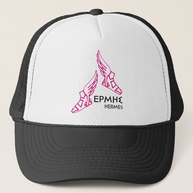 Hermes / Ermis - One of the 12 Greek Gods Trucker Hat (Front)