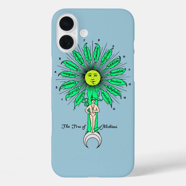 Hermes Sacred Tree of Alchemy Case-Mate iPhone Case (Back)