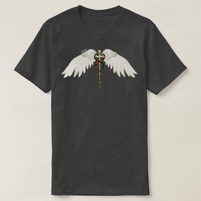 Hermes Staff  T-Shirt (Design Front)