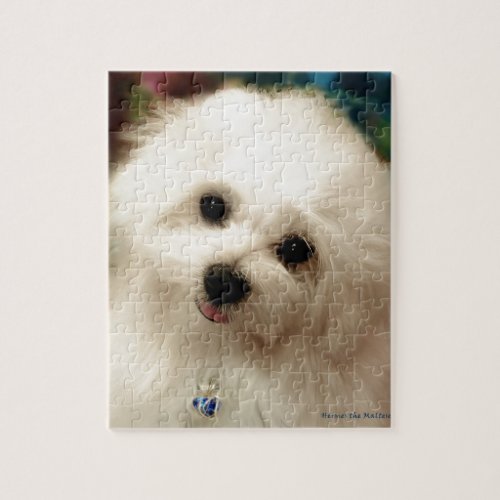 Hermes the Maltese Jigsaw Puzzle