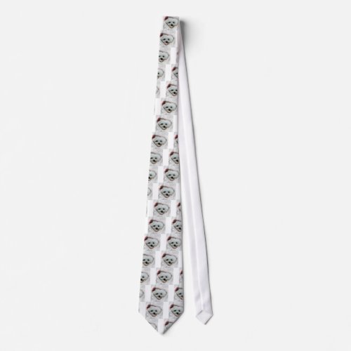 Hermes the Maltese Neck Tie