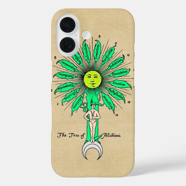 Hermes Tree of Alchemy Case-Mate iPhone Case (Back)