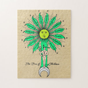 Hermes Tree of Alchemy Jigsaw Puzzle