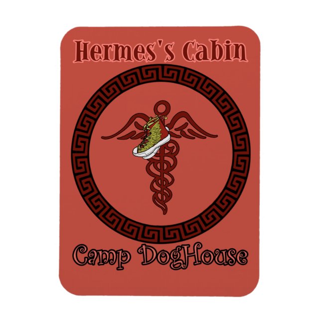 Hermes's Cabin Magnet 2024 (Vertical)