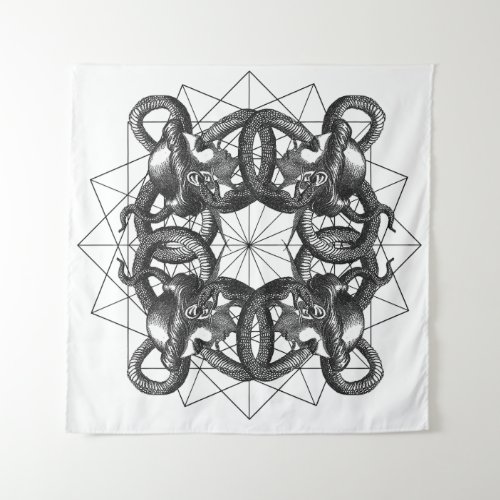 Hermetica Moderna _ Medusa Intertwined Tapestry