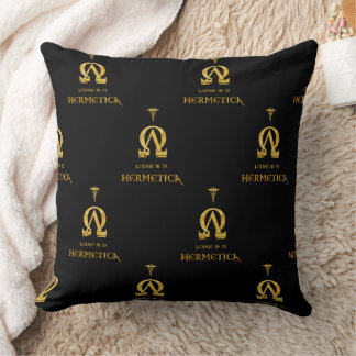 Hermetica Throw Pillow