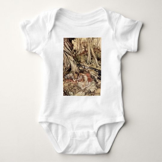 Hermia and Lysander Baby Bodysuit