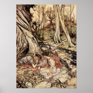 Hermia and Lysander Poster