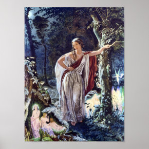 Hermia and the Fairies Victorian Fairy Art Print