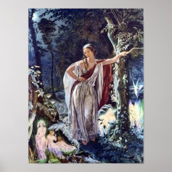 Hermia And The Fairies Victorian Fairy Art Print by LeAnnS123 at Zazzle