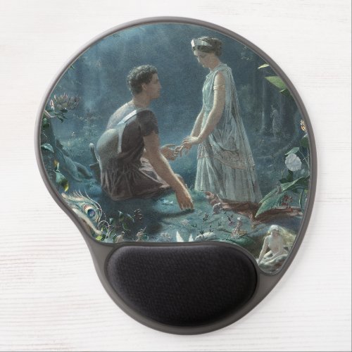 Hermia Lysander  fairies Midsummer Night Dream Gel Mouse Pad