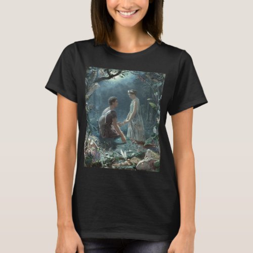 Hermia Lysander  fairies Midsummer Night Dream T_Shirt