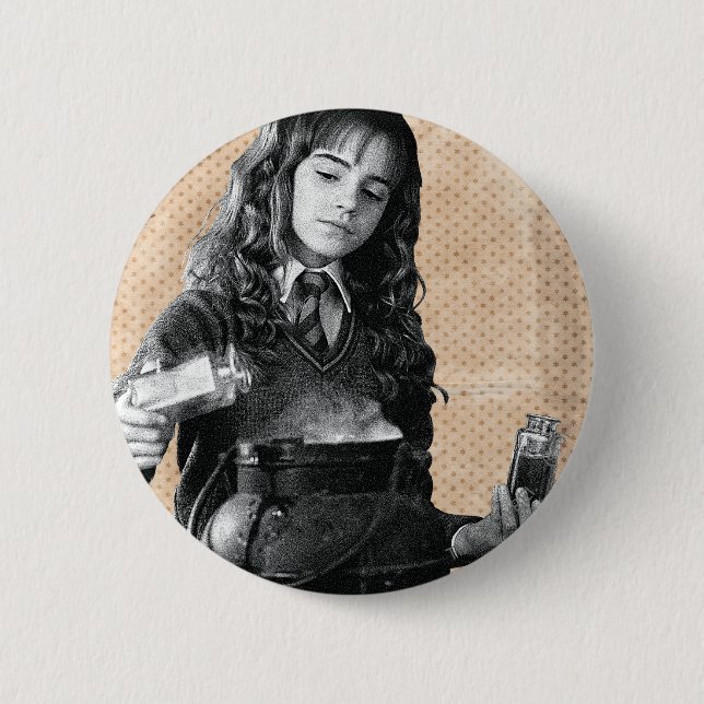 Hermione 7 pinback button (Front)
