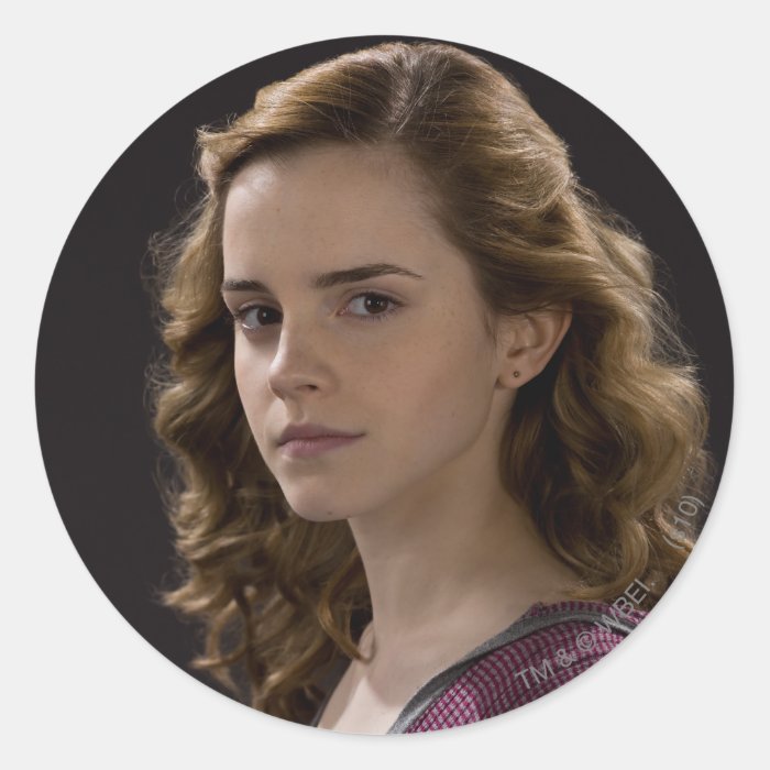 Hermione Granger 4 Round Stickers