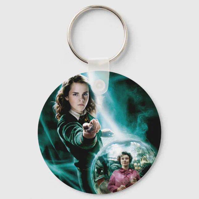 Hermione Granger and Professor Umbridge Keychain | Zazzle