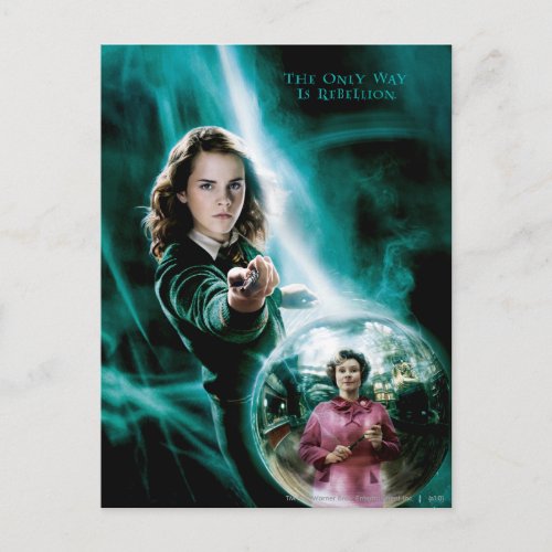 Hermione Granger and Professor Umbridge Postcard