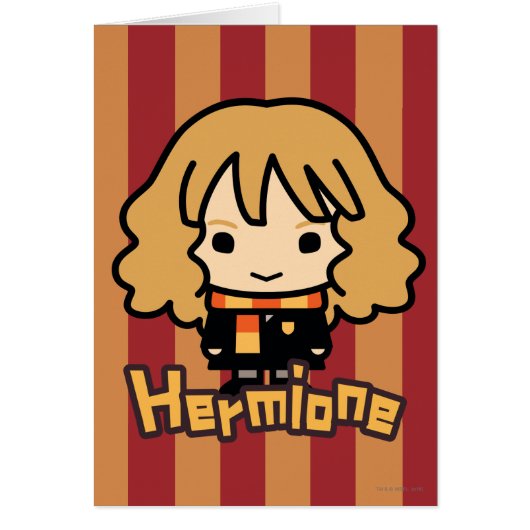 Hermione Granger Cartoon Character Art Cards (Front)